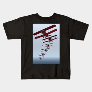 Vintage Biplane Kids T-Shirt